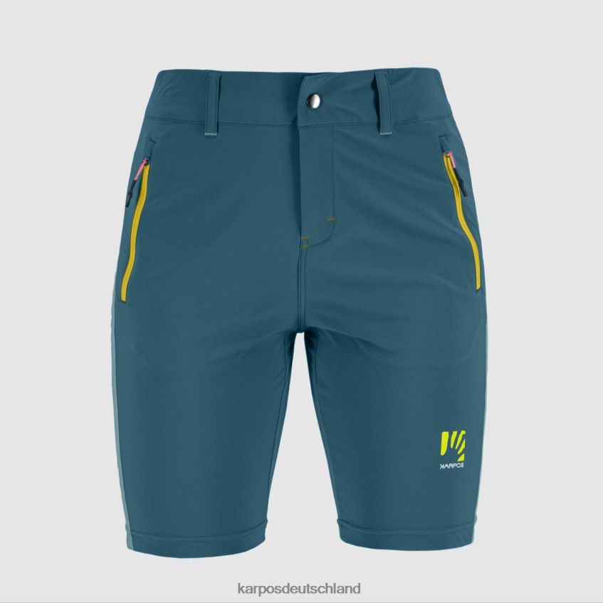 kurz| de Karpos Frauen Fantasia mit Bermuda Korsar/Adriablau ZV820Z1568