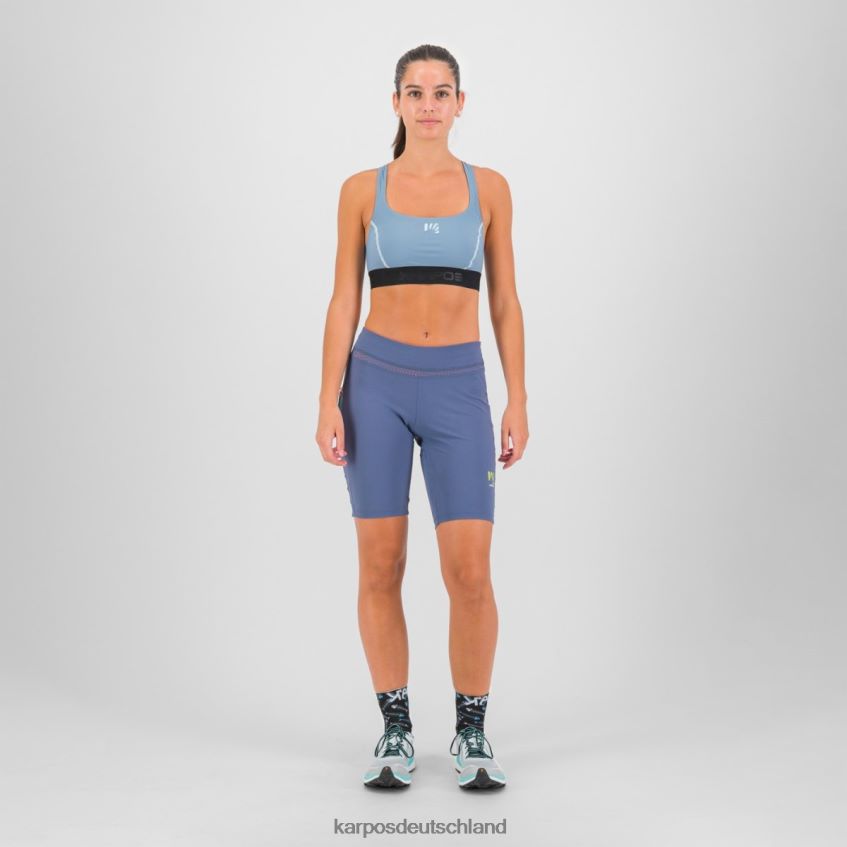 kurz| de Karpos Frauen Lässige Bermudashorts Vintage-Indigo/heiße Koralle ZV820Z1596