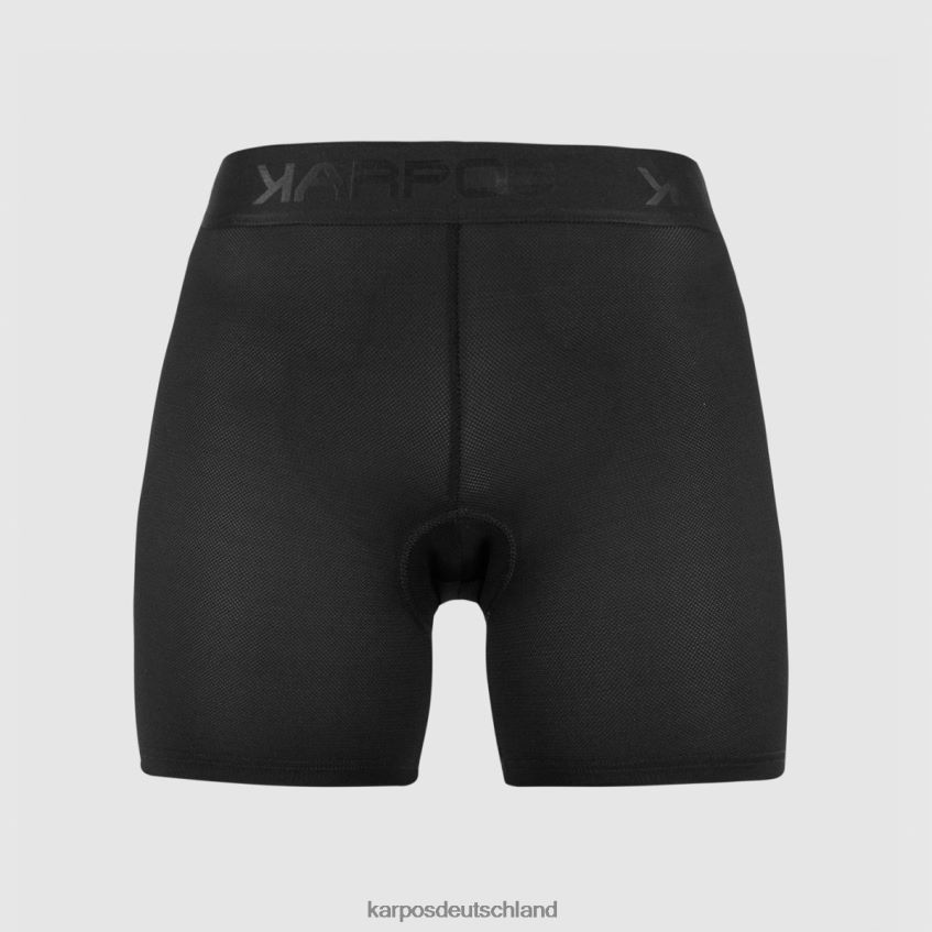 kurz| de Karpos Frauen Pro-Tech-Innenshorts Schwarz ZV820Z1608