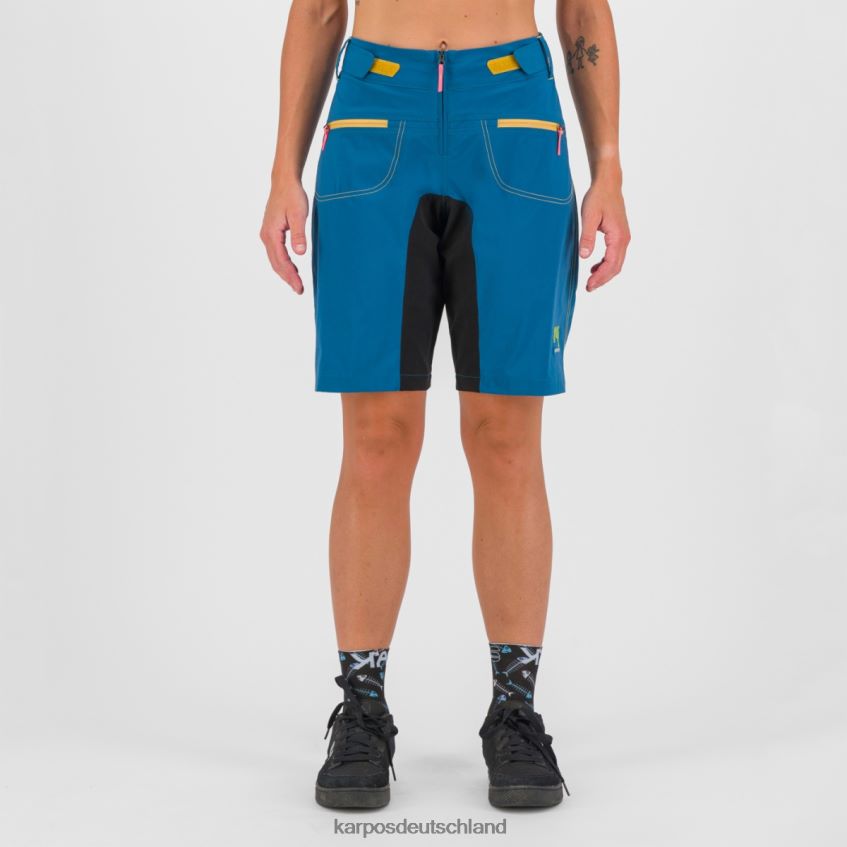 kurz| de Karpos Frauen ballistic evo w kurz Korsar/Schwarz ZV820Z1587