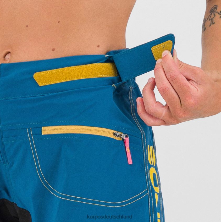 kurz| de Karpos Frauen ballistic evo w kurz Korsar/Schwarz ZV820Z1587