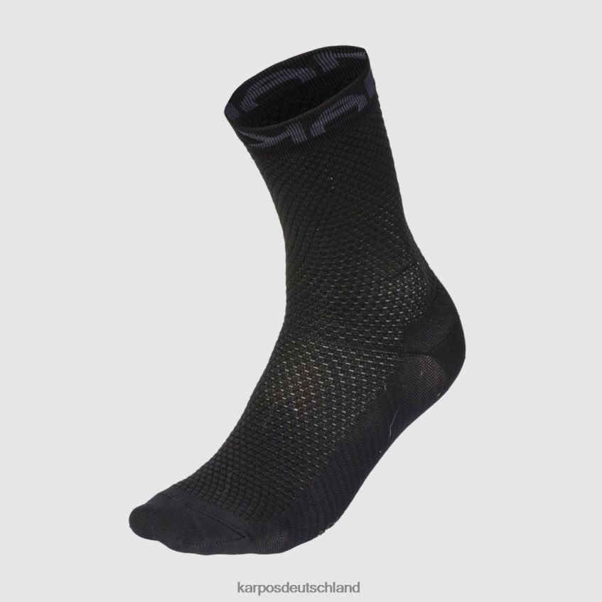 Socke| de Karpos Frauen schnelle Socke Schwarz/Ombreblau ZV820Z934