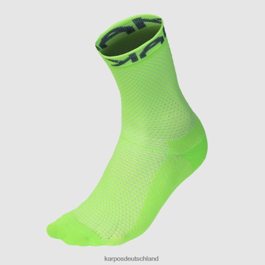 Socke| de Karpos Frauen schnelle Socke grünes Fluo/Hydro ZV820Z935