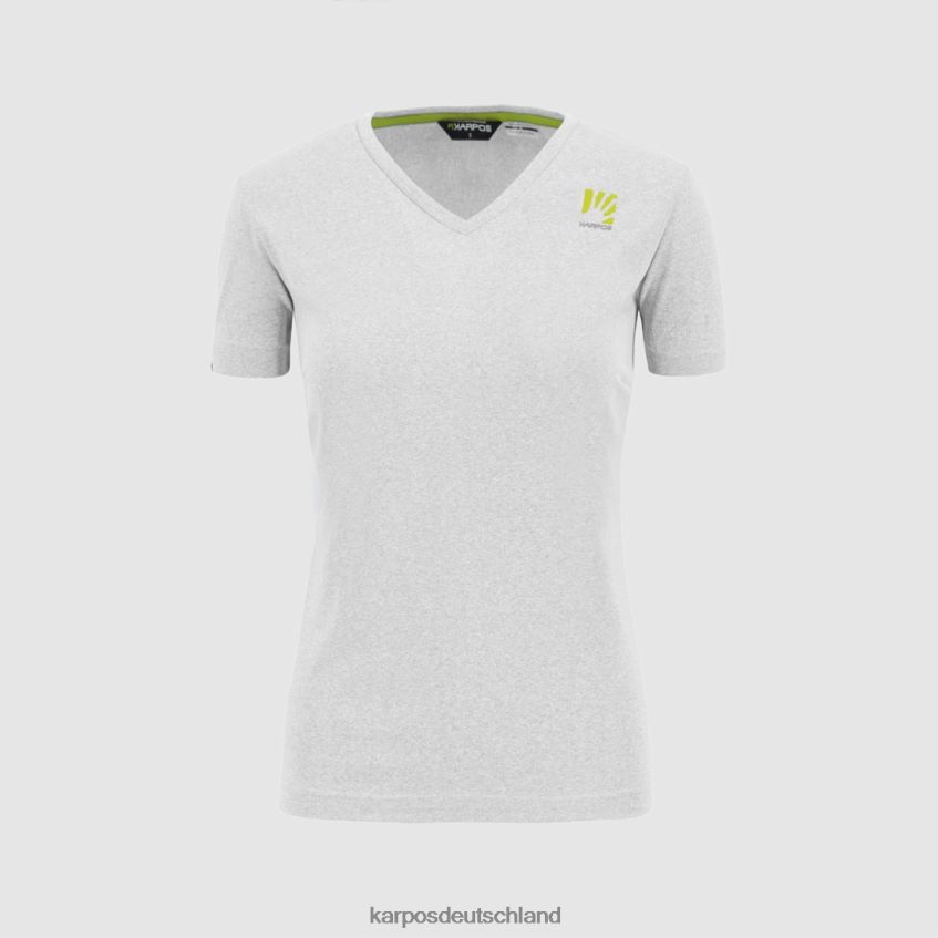 T-Shirt| de Karpos Frauen Alta Via Polartec W-Trikot Weiß ZV820Z1296