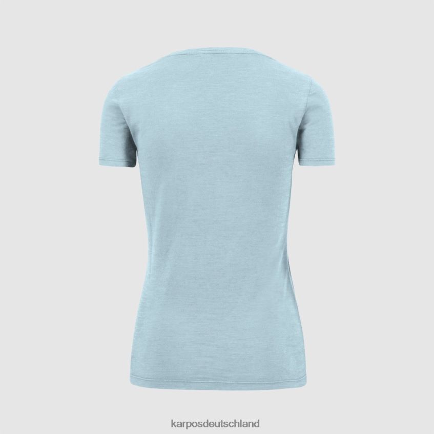 T-Shirt| de Karpos Frauen Ambretta mit T-Shirt Aquamarin ZV820Z1320