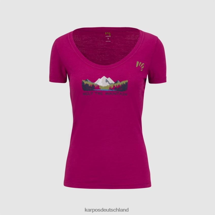 T-Shirt| de Karpos Frauen Ambretta mit T-Shirt Kirschen Jubilee ZV820Z1321