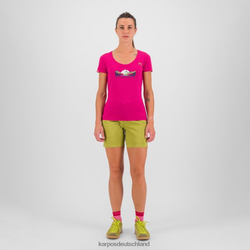 T-Shirt| de Karpos Frauen Ambretta mit T-Shirt Kirschen Jubilee ZV820Z1321