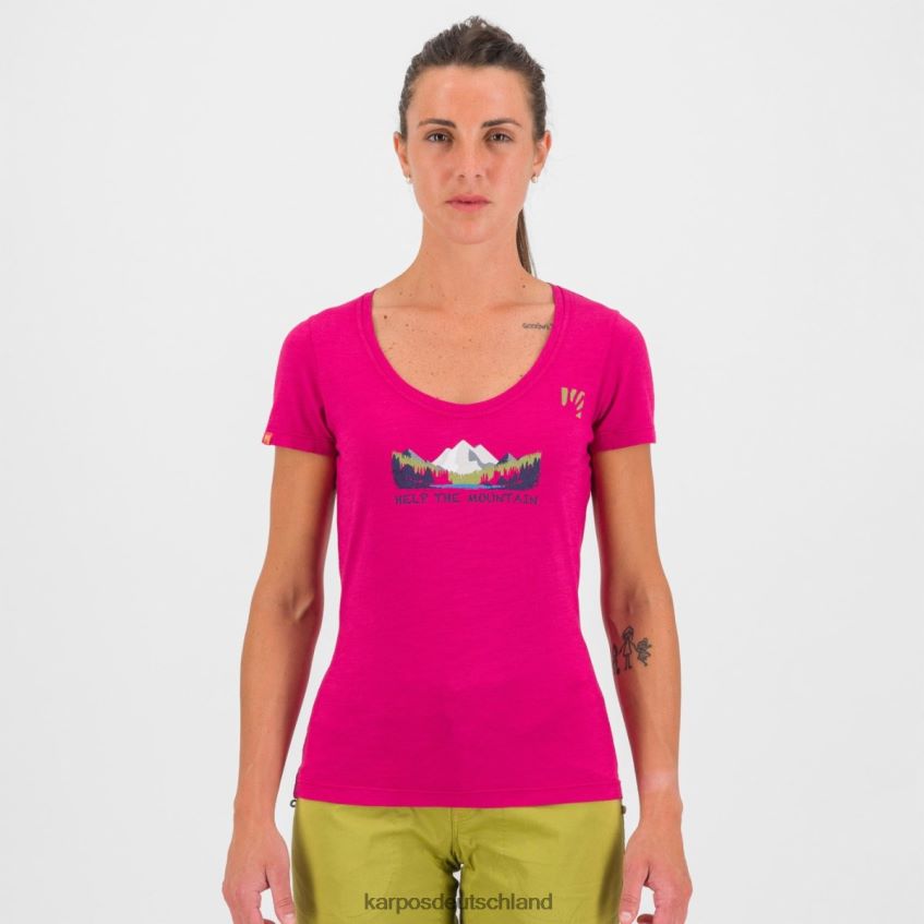 T-Shirt| de Karpos Frauen Ambretta mit T-Shirt Kirschen Jubilee ZV820Z1321