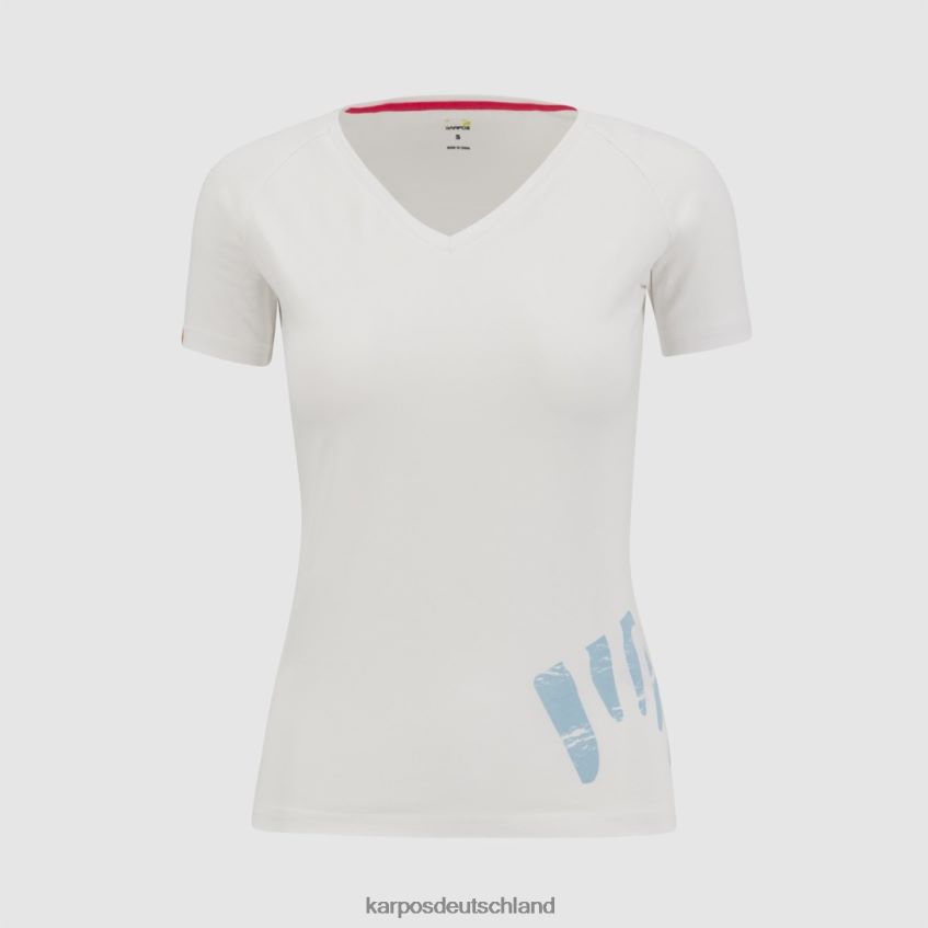 T-Shirt| de Karpos Frauen Astro Alpino W T-Shirt Weiß ZV820Z1363