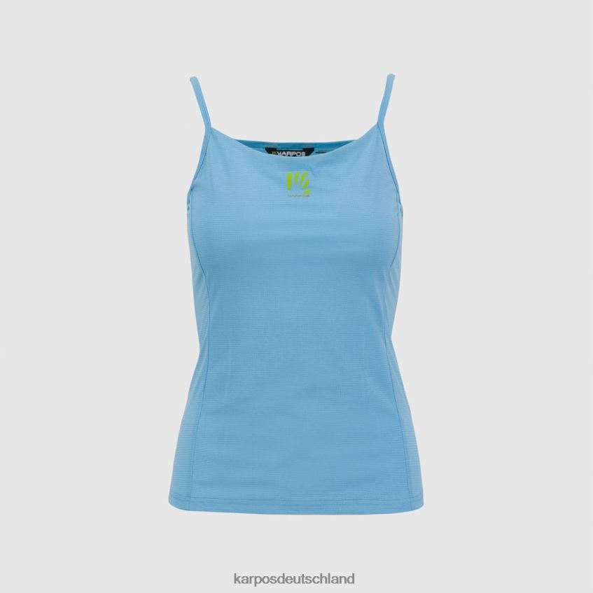 T-Shirt| de Karpos Frauen Bull Sun Evo mit Oberteil Aquamarin/Quellsee ZV820Z1342