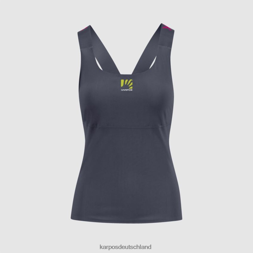 T-Shirt| de Karpos Frauen Cengia mit Tank Ombre-Blau/Anspielung ZV820Z1303