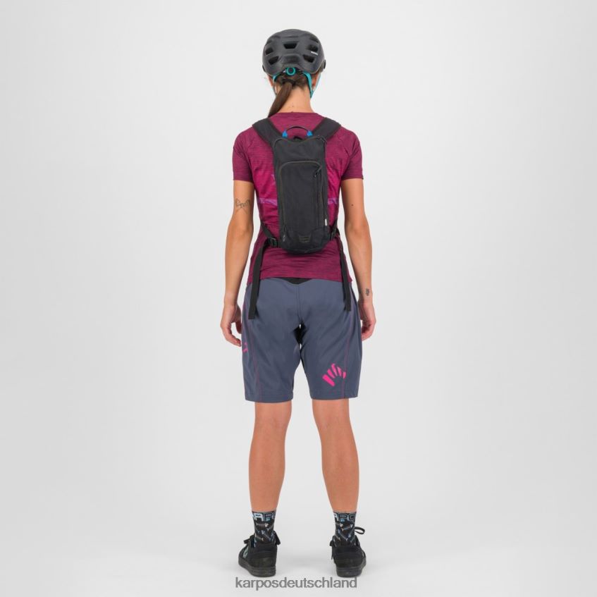 T-Shirt| de Karpos Frauen Elan mit T-Shirt Himbeerstrahlung/Kabarett ZV820Z1253