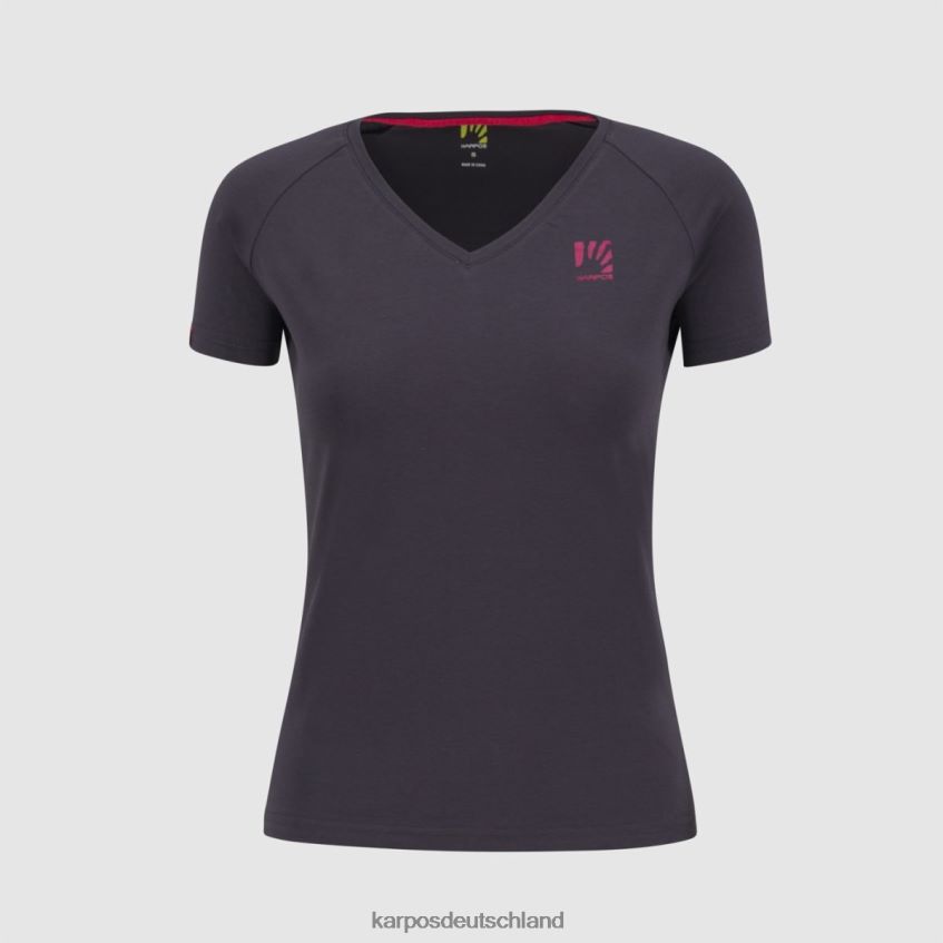 T-Shirt| de Karpos Frauen Genzianella mit T-Shirt Ombre-Blau ZV820Z1367