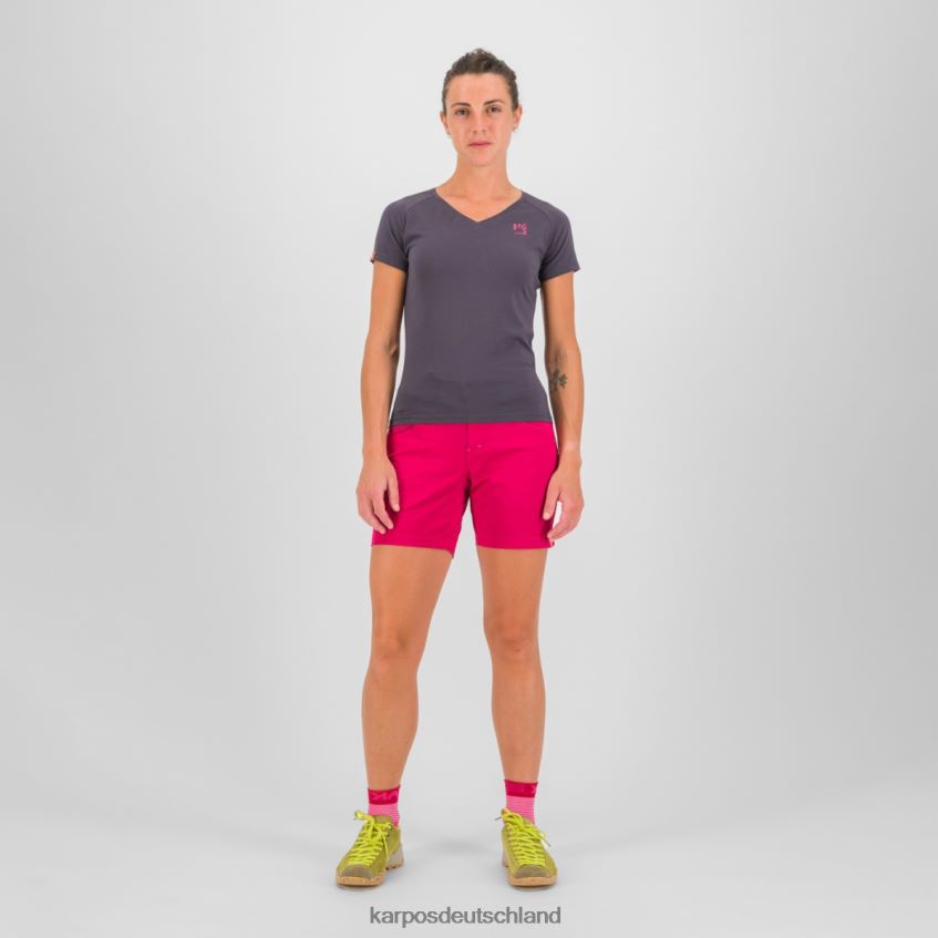 T-Shirt| de Karpos Frauen Genzianella mit T-Shirt Ombre-Blau ZV820Z1367