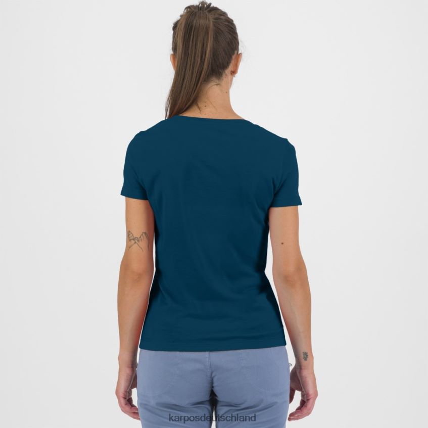 T-Shirt| de Karpos Frauen Krokus mit T-Shirt Gibraltar-Meer ZV820Z1329