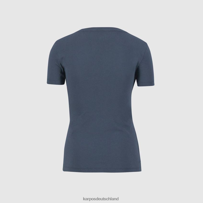 T-Shirt| de Karpos Frauen Krokus mit T-Shirt Mitternacht ZV820Z1334