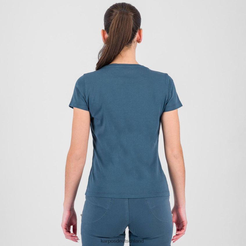 T-Shirt| de Karpos Frauen Krokus mit T-Shirt Mitternacht ZV820Z1334