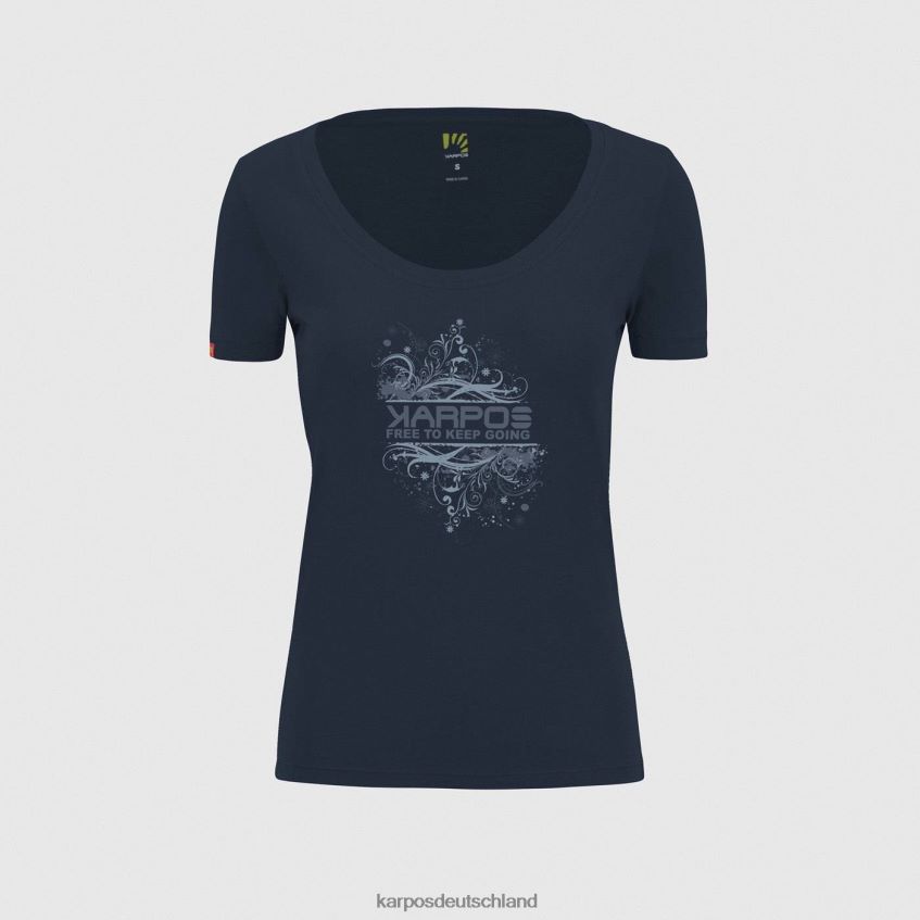 T-Shirt| de Karpos Frauen Krokus mit T-Shirt Vulkan ZV820Z1335