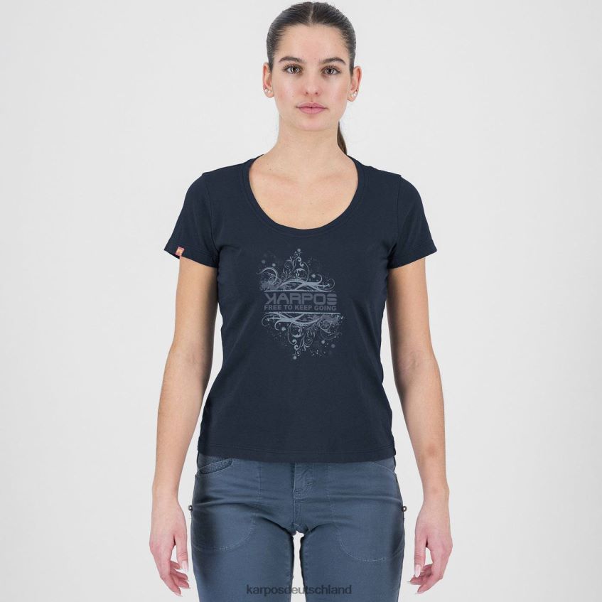 T-Shirt| de Karpos Frauen Krokus mit T-Shirt Vulkan ZV820Z1335