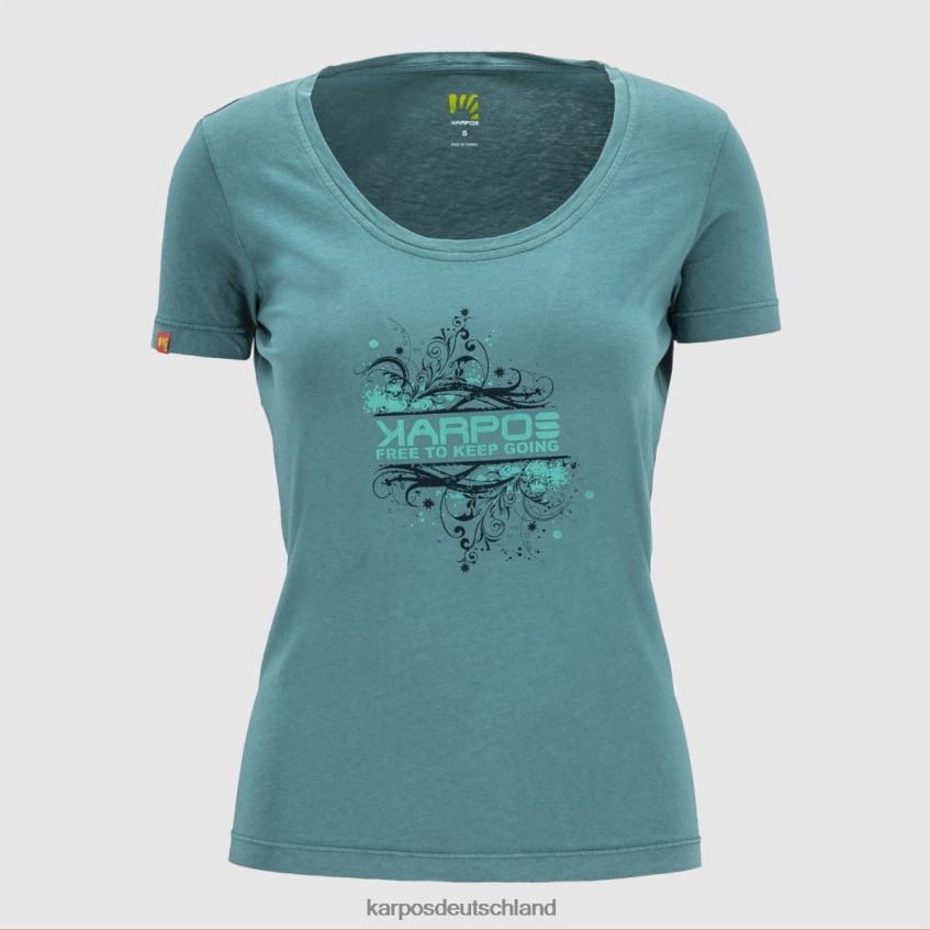 T-Shirt| de Karpos Frauen Krokus mit T-Shirt Wasserkraft ZV820Z1330