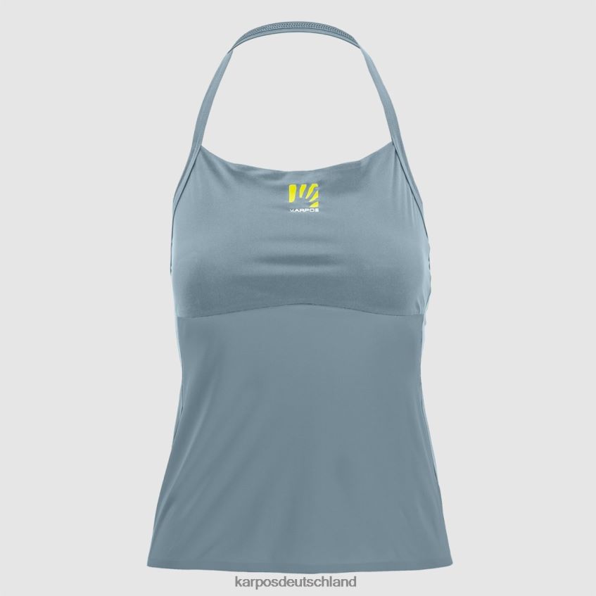 T-Shirt| de Karpos Frauen Lässiges Sun-W-Top Frühlingssee ZV820Z1341