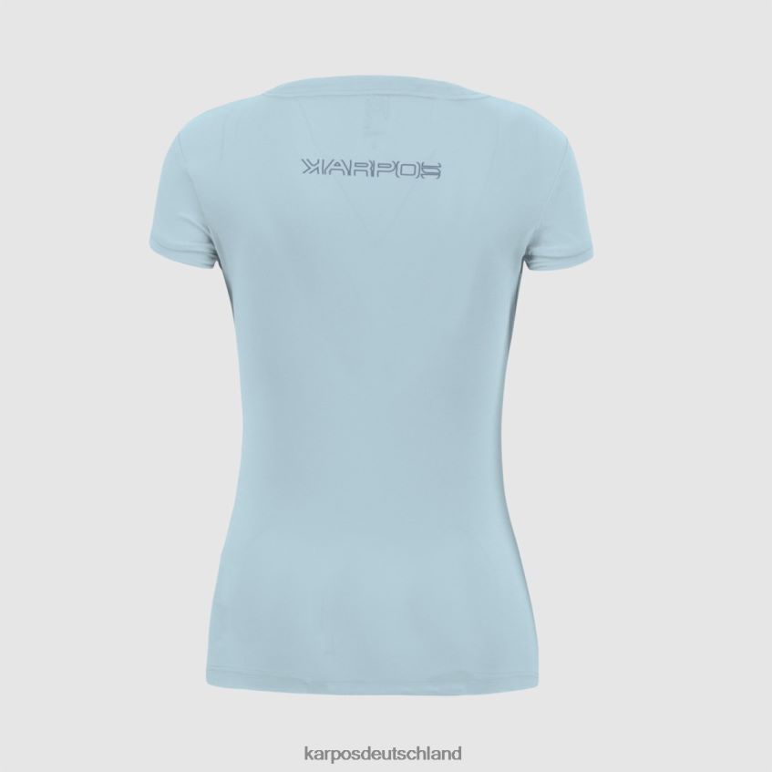 T-Shirt| de Karpos Frauen Lässiges W-Trikot Aquamarin ZV820Z1293