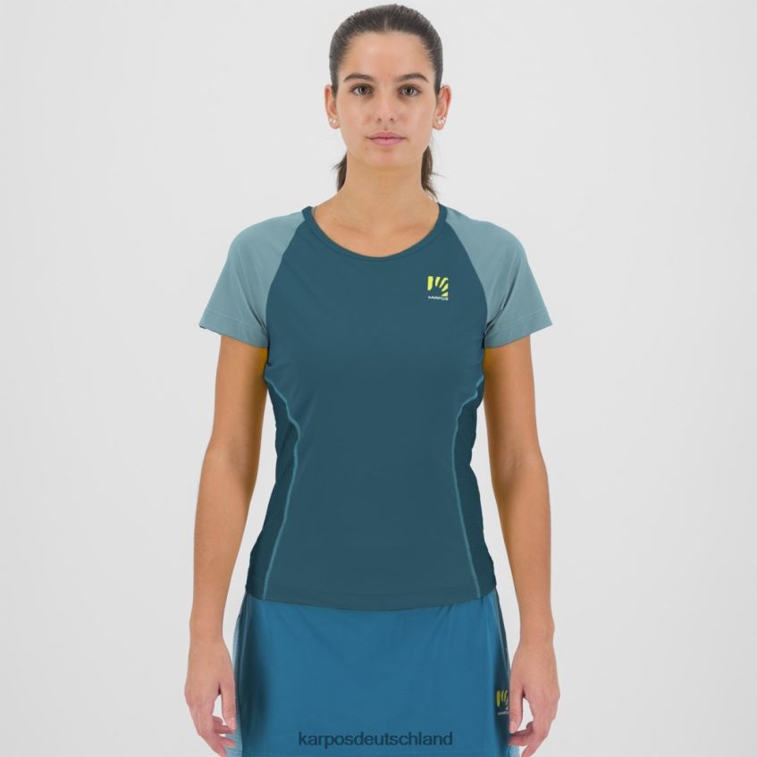 T-Shirt| de Karpos Frauen Lavaredo Evo W Trikot Korsar/Adriablau ZV820Z1258