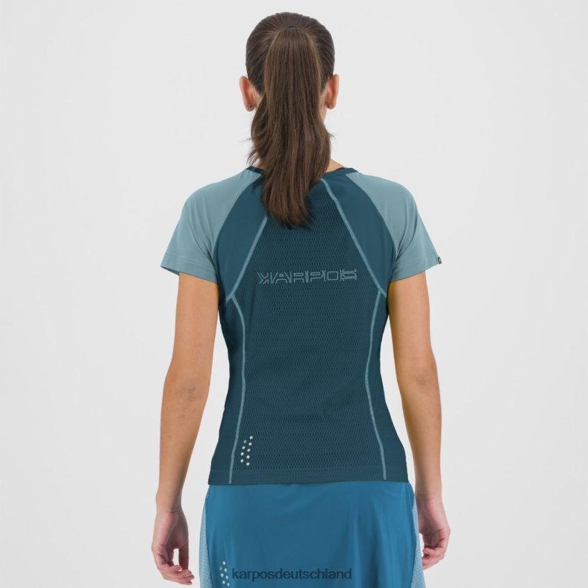 T-Shirt| de Karpos Frauen Lavaredo Evo W Trikot Korsar/Adriablau ZV820Z1258