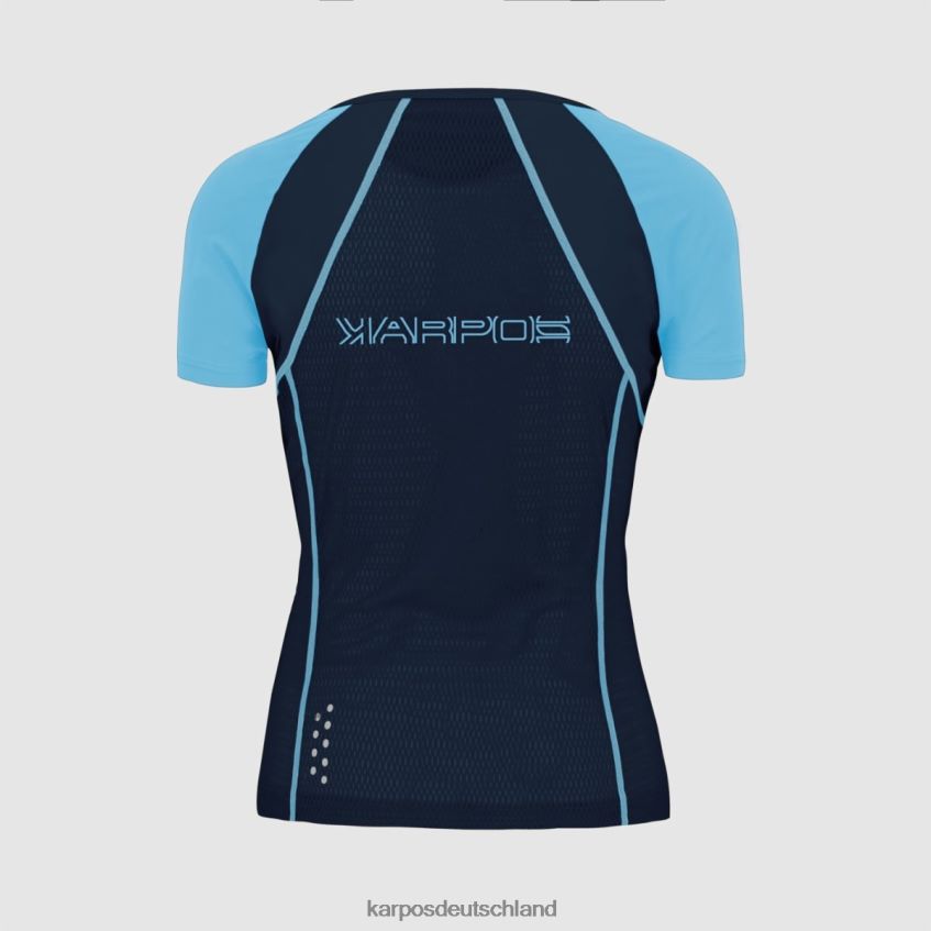 T-Shirt| de Karpos Frauen Lavaredo Evo W Trikot Sky Captain/Blue Atoll ZV820Z1255
