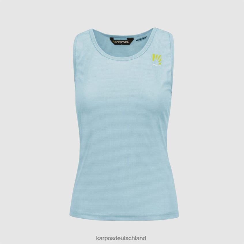 T-Shirt| de Karpos Frauen Loma mit Oberteil Aquamarin/Vintage Indigo/Spri ZV820Z1387