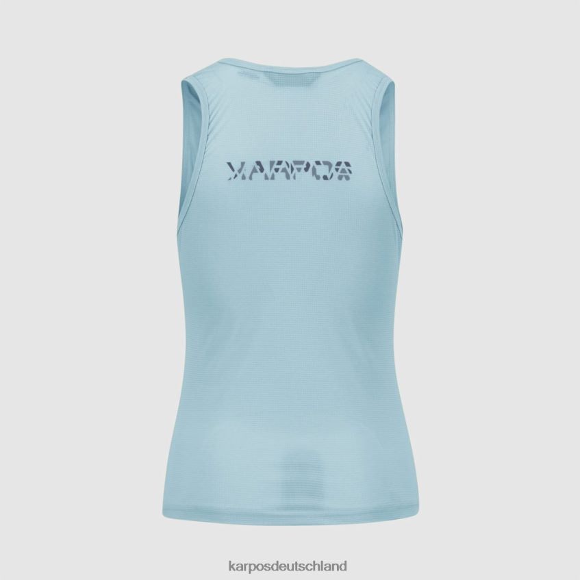 T-Shirt| de Karpos Frauen Loma mit Oberteil Aquamarin/Vintage Indigo/Spri ZV820Z1387