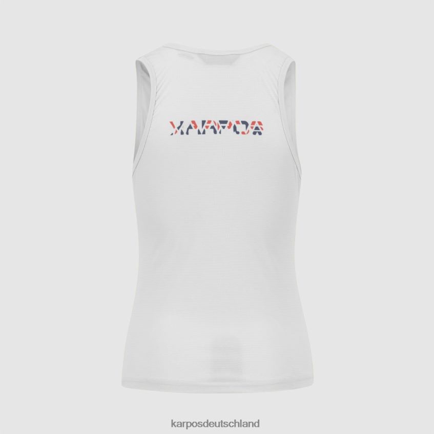 T-Shirt| de Karpos Frauen Loma mit Oberteil Wolkentänzer/Vintage-Indigo/ho ZV820Z1385