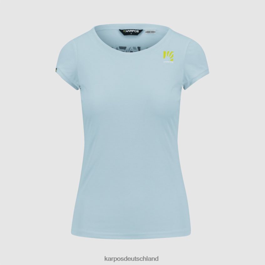 T-Shirt| de Karpos Frauen Loma mit Trikot Aquamarin/Vintage Indigo/Spri ZV820Z1374