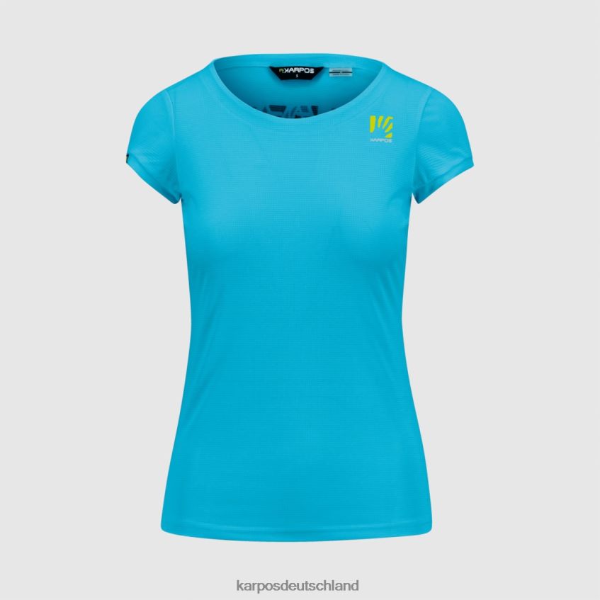 T-Shirt| de Karpos Frauen Loma mit Trikot Blaues Atoll/Sky Captain ZV820Z1373