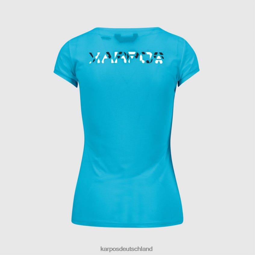 T-Shirt| de Karpos Frauen Loma mit Trikot Blaues Atoll/Sky Captain ZV820Z1373