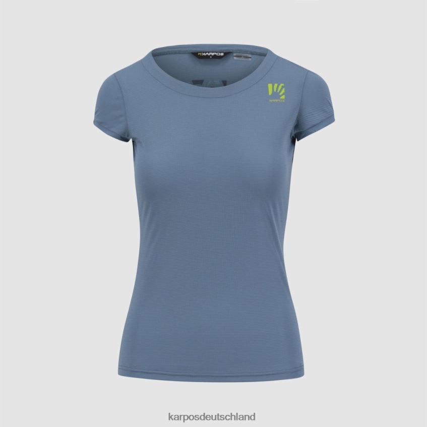 T-Shirt| de Karpos Frauen Loma mit Trikot Frühlingssee/Aquamarin/Vintage ZV820Z1378