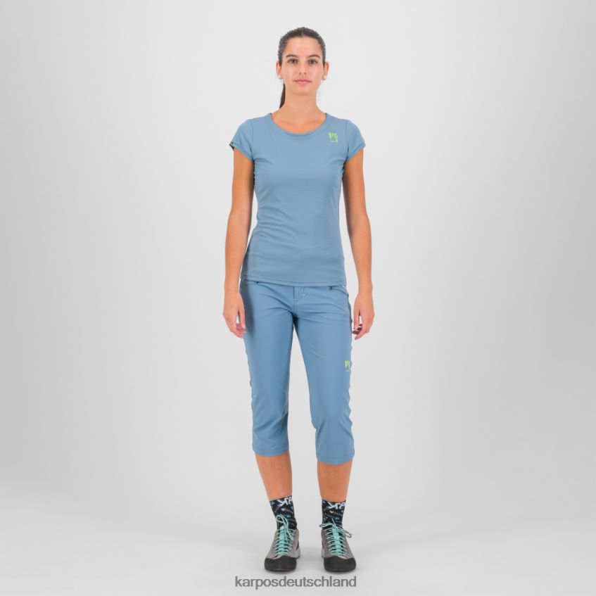 T-Shirt| de Karpos Frauen Loma mit Trikot Frühlingssee/Aquamarin/Vintage ZV820Z1378