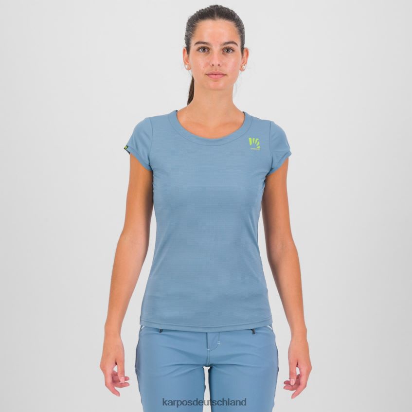 T-Shirt| de Karpos Frauen Loma mit Trikot Frühlingssee/Aquamarin/Vintage ZV820Z1378