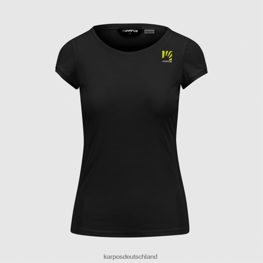 T-Shirt| de Karpos Frauen Loma mit Trikot Schwarz ZV820Z1372