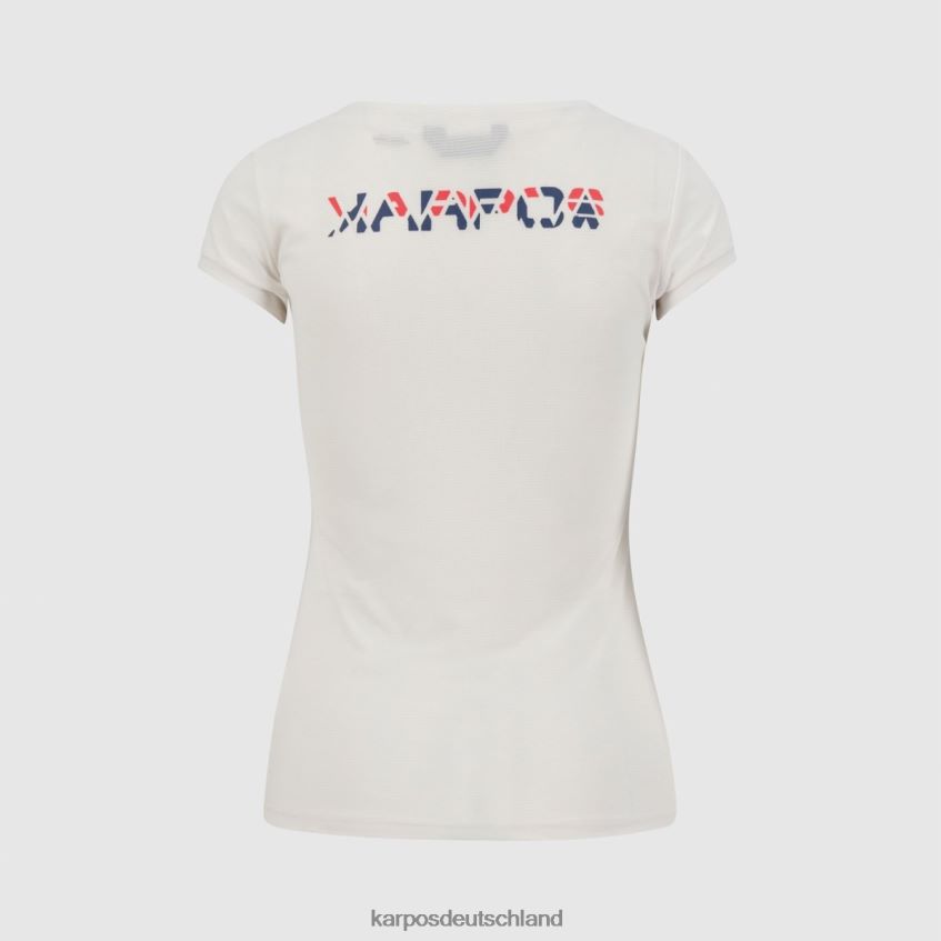 T-Shirt| de Karpos Frauen Loma mit Trikot Wolkentänzer/heiße Koralle/Vintage ZV820Z1376