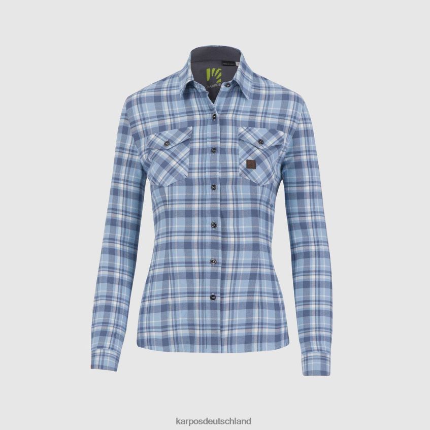 T-Shirt| de Karpos Frauen Martora W Wintershirt Bergquelle/Beringmeer ZV820Z1220