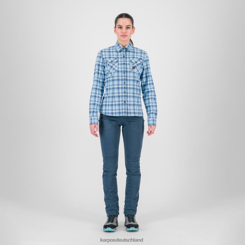 T-Shirt| de Karpos Frauen Martora W Wintershirt Bergquelle/Beringmeer ZV820Z1220
