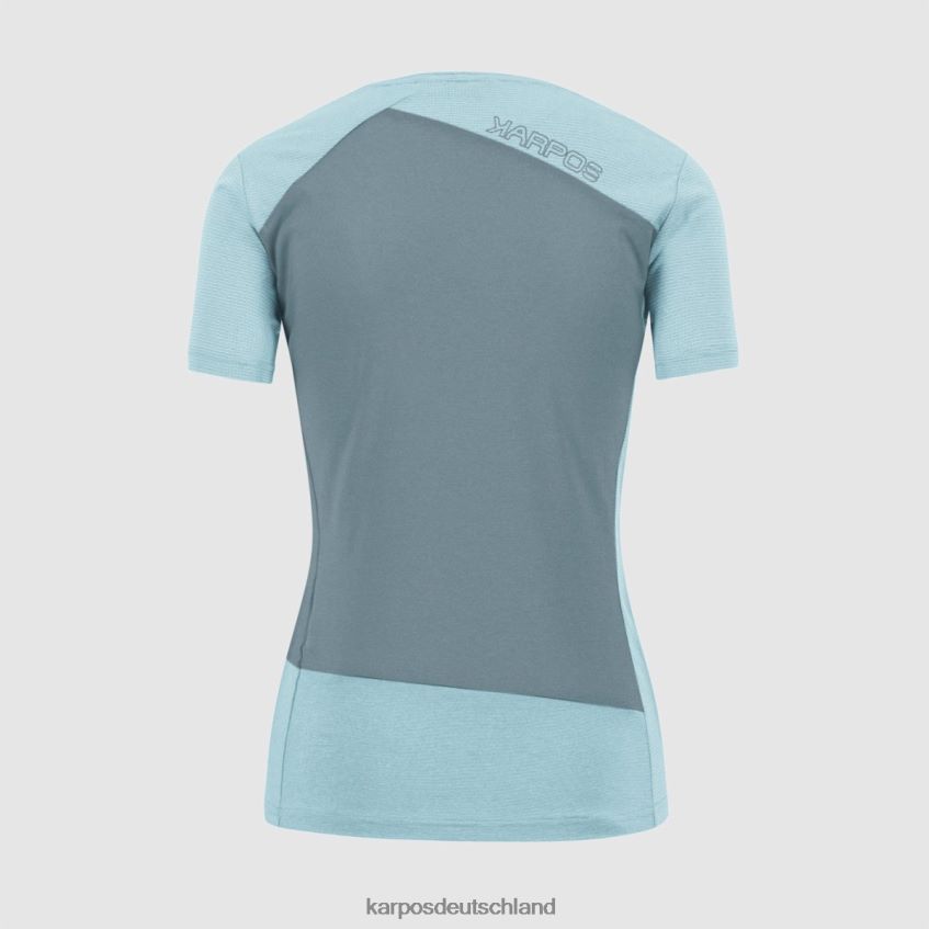 T-Shirt| de Karpos Frauen Nuvolau mit Trikot Aquamarin/Quellsee ZV820Z1283