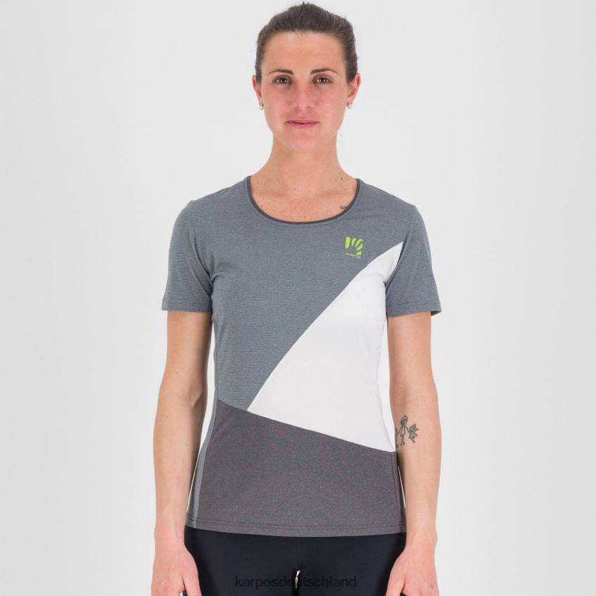 T-Shirt| de Karpos Frauen Nuvolau mit Trikot Ombre blau/weiß/schwarz ZV820Z1282