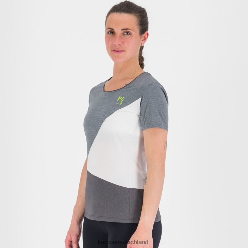T-Shirt| de Karpos Frauen Nuvolau mit Trikot Ombre blau/weiß/schwarz ZV820Z1282