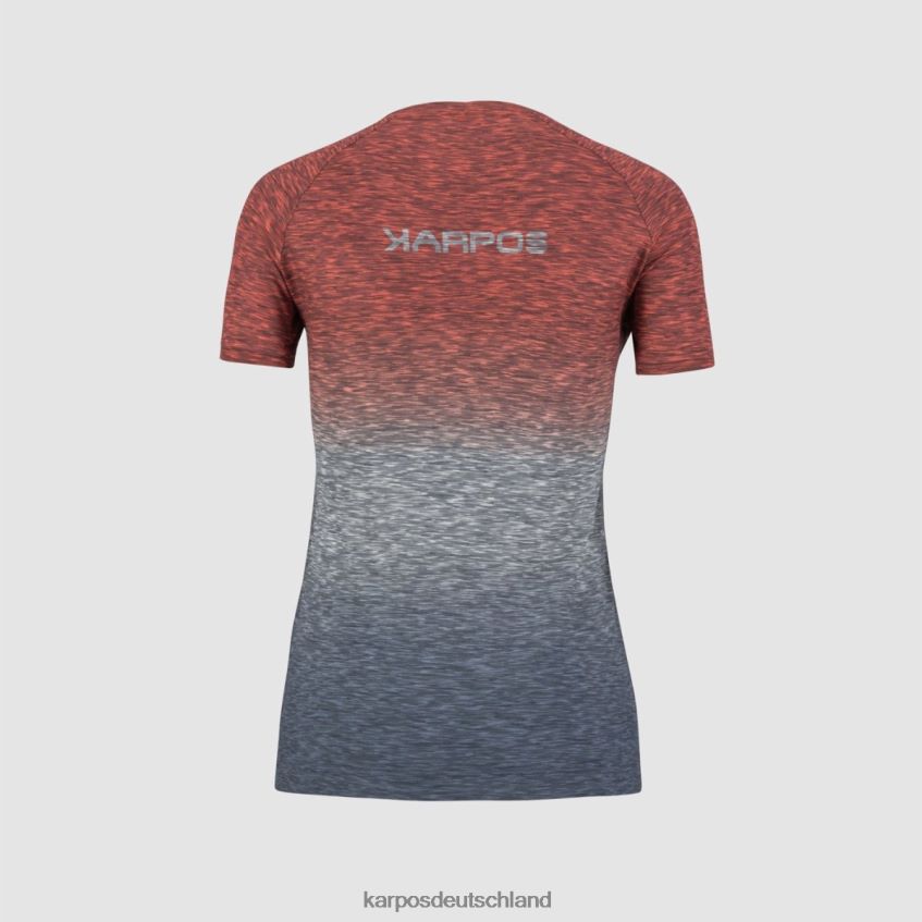 T-Shirt| de Karpos Frauen Prato Piazza mit Trikot Anspielung/Ombreblau ZV820Z1271