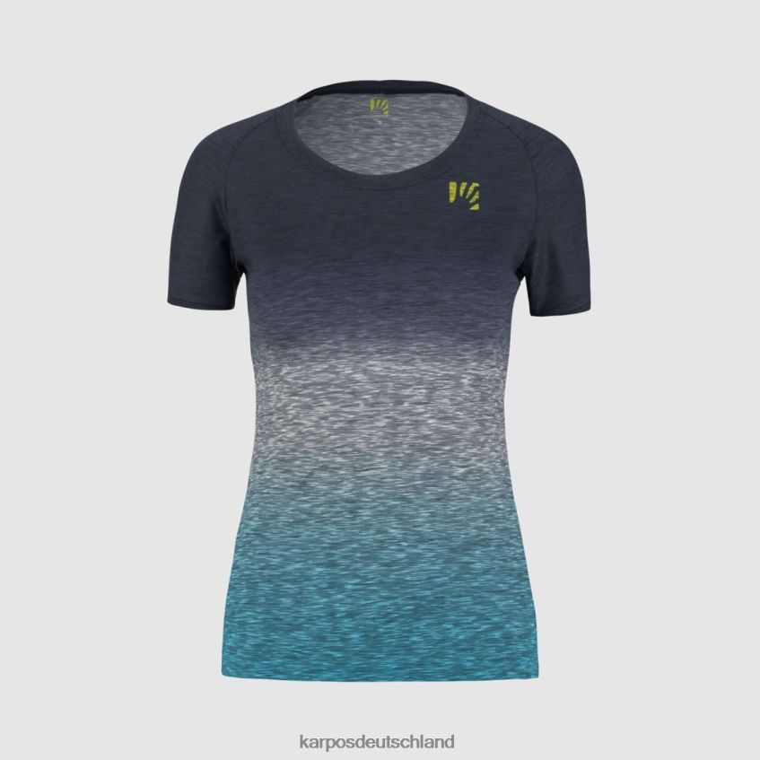 T-Shirt| de Karpos Frauen Prato Piazza mit Trikot Sky Captain/Blue Atoll ZV820Z1267