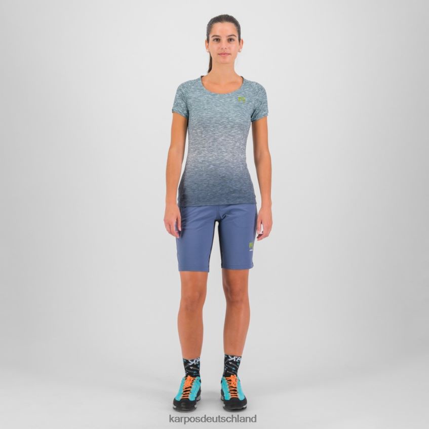 T-Shirt| de Karpos Frauen Prato Piazza mit Trikot Vintage Indigo/Aquamarin ZV820Z1270