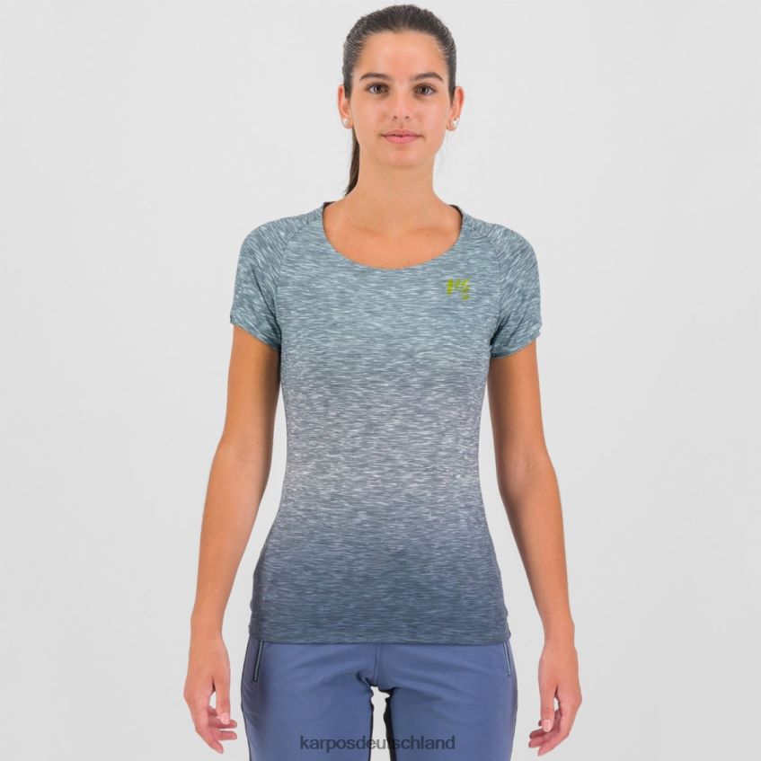 T-Shirt| de Karpos Frauen Prato Piazza mit Trikot Vintage Indigo/Aquamarin ZV820Z1270