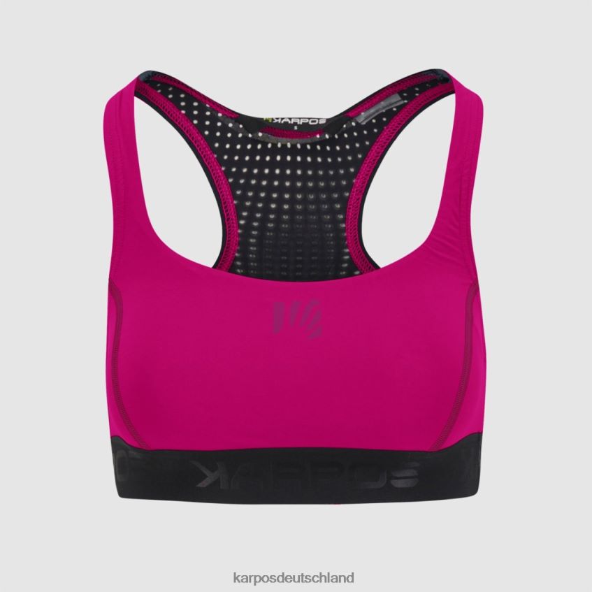 T-Shirt| de Karpos Frauen Quick Evo BH Anspielung/schwarz ZV820Z1355